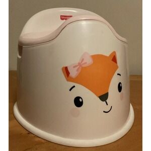 2015 Mattel Fisher Price Fox Potty Training Seat For Toddlers ‎ W/Removable Seat